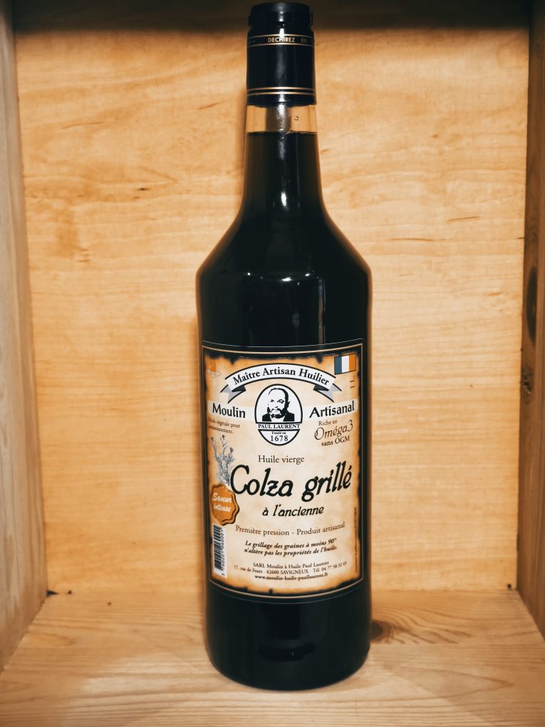 Huile de colza grillée à l’ancienne – Fabrication artisanale 1 litre