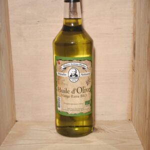 Huile d’olive vierge extra bio – Première pression à froid 1 litre